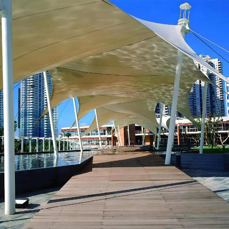 皮山县膜结构景观棚