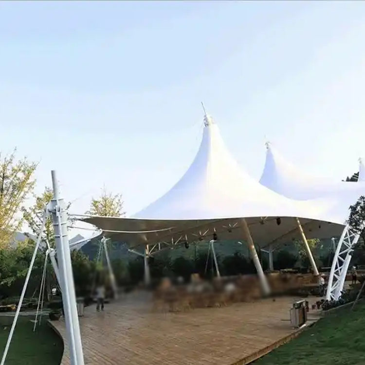 皮山县膜结构景观棚