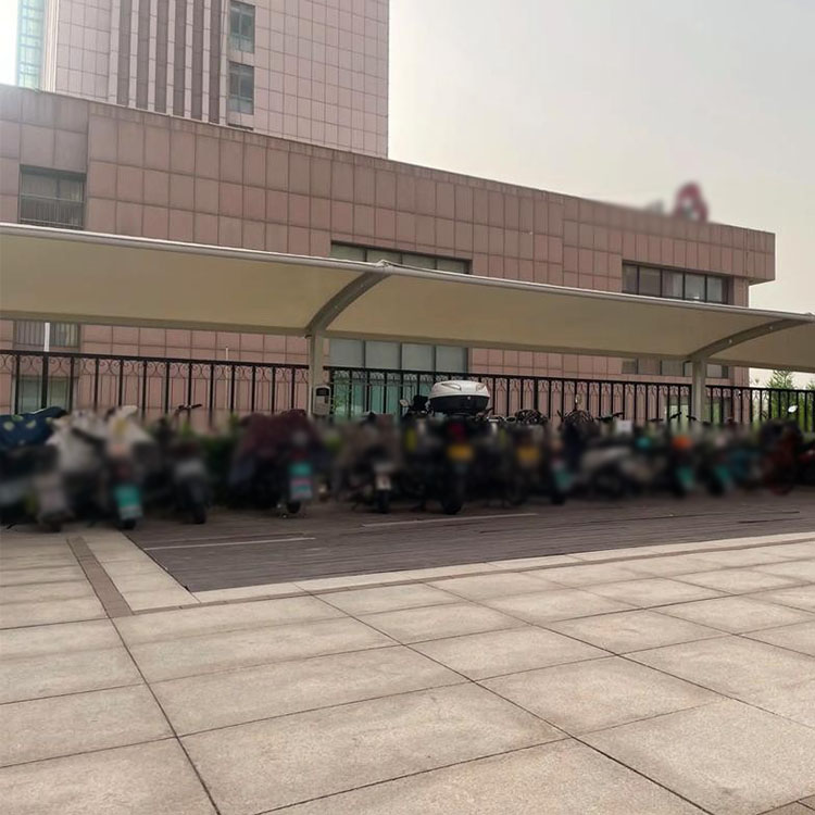 皮山县膜结构电动车棚